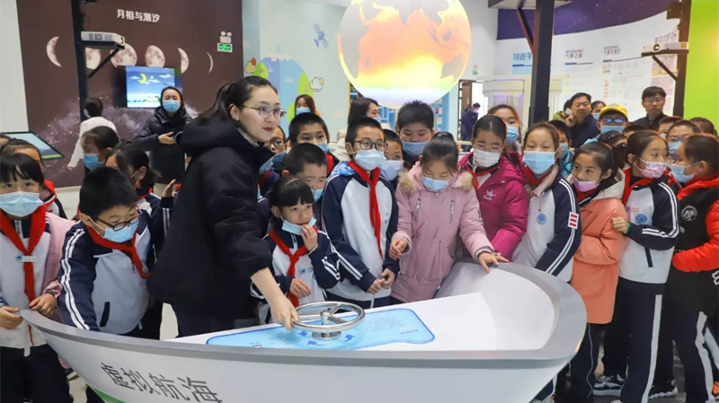 喜訊！城市陽臺(tái)海洋研學(xué)基地獲評(píng)青島市科普教育基地(圖4)