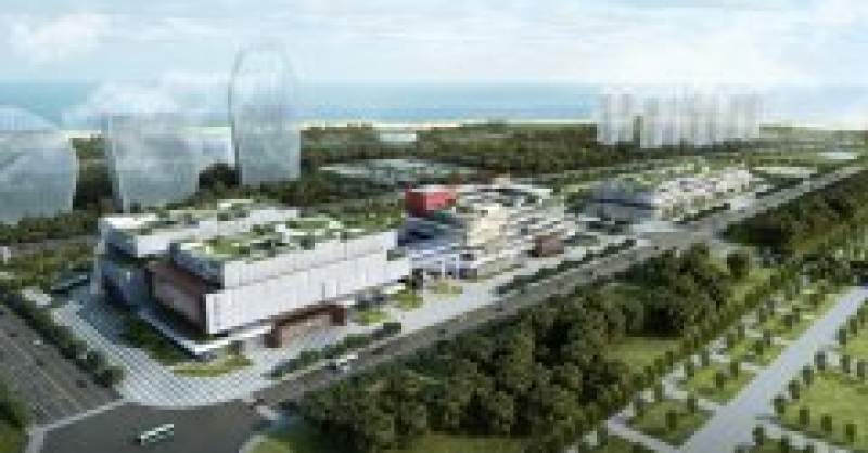 新區市民中心項目開啟施工“加速跑”