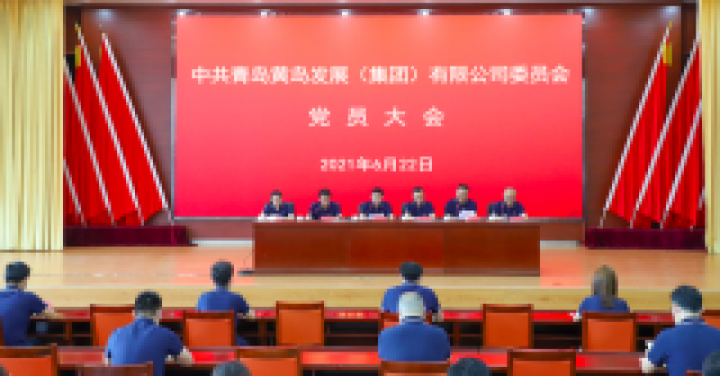 中共青島黃島發(fā)展（集團）有限公司委員會黨員大會召開，選舉產(chǎn)生新一屆黨的委員會、紀律檢查委員會
